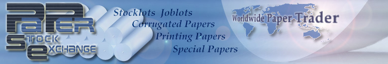PPSE - Paper Stock Exchange: Partieposten und Restmengen von Wellpappenrohpapieren, Druckpapieren und Spezialpapieren
